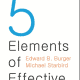 The 5 Elements of Effective Thinking Pdf
