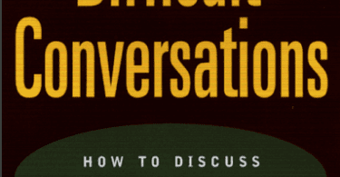 Difficult Conversations Pdf