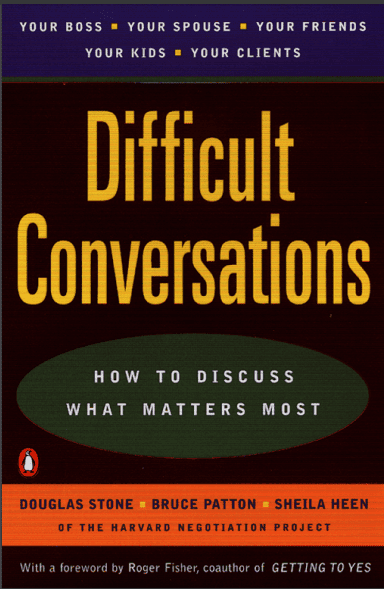 Difficult Conversations Pdf